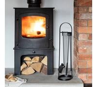 Ivyline Curved Companion Set Black H71cm W19cm Ivyline Black