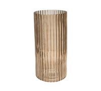 Ivyline Daphne Ribbed Vase - Apricot - Medium