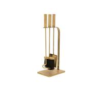 Ivyline Fireside Companion Set 3 Piece - Brass