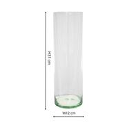 Ivyline Glass Cylinder Lantern With Sand H31 D12Cm