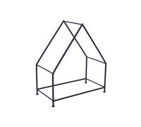 Ivyline House Log Holder - Black