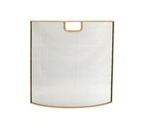 Ivyline Iron Fire Screen - Brass