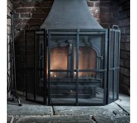 Ivyline Iron Fire Screen Surround