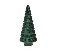 Juniper Glass Christmas Tree Ornament Green