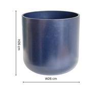 Ivyline Lisbon Planter French Navy H26Cm D26Cm