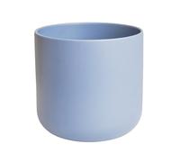 Ivyline Lisbon Powder Blue Planter - Water Resistant - Modern & Decorative Indoor Home House Plant Foliage Flower Pot - 26 x 26cm
