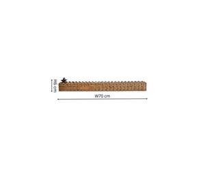 Ivyline Nordic Wooden Advent Calender H6Cm W70Cm