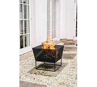 Ivyline 45.5cm Outdoor Norfolk Firebowl - Rust Iron