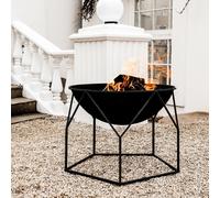 Ivyline Outdoor Buckingham Fire Pit Black H51Cm W70Cm Ivyline Black