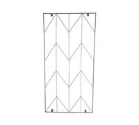 Ivyline Outdoor Herringbone Trellis - Zinc