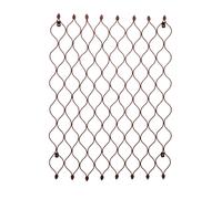 Ivyline Outdoor Honeycomb Trellis - Medium - Brown