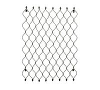 Ivyline Outdoor Honeycomb Trellis - Medium - Zinc