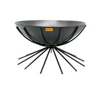 Ivyline Outdoor Metal Dakota Firebowl - Black