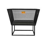 Ivyline 45.5cm Outdoor Norfolk Firebowl - Rust Iron