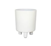 Ivyline Pisa White Planter