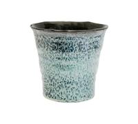 Ivyline Plant Pot Planter, Ceramic, Blue, Small