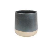Ivyline Plant Pot Planter, Ceramic, Navy Blue, Medium
