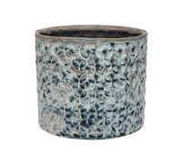 Ivyline Planter, Ceramic, Denim, 10.5 x 11cm