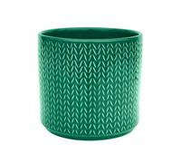 Ivyline Planter, Ceramic, Emerald, 17 x 19cm