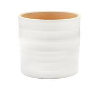 Ivyline Planter, Ceramic, Pure White, H13cm x D14cm