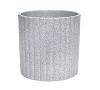Ivyline Planter, Earthenware, Grey, H15.5cm x D15.5cm