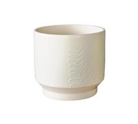 Ivyline Planter, Stoneware, Ivory, 17 x 19cm