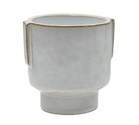 Ivyline Planter, Stoneware, White, H15cm x D14cm