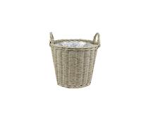 Ivyline Polyrattan Lined Planter - Large - Natural