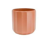 Ivyline Positano Geo Planter, Burnt Orange, M
