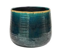 Ivyline Pot Como Turquoise - H21Cm D26Cm