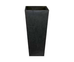 Ivyline Recycled Outdoor Vase Ella Black H49Cm D26Cm