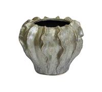 Ivyline Scarlet Coral Reef Planter - Medium - Green