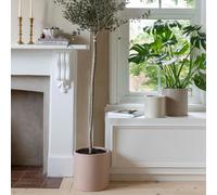 Ivyline Valetta Blush Terrazzo Planter Set Of 3, Pink