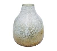 Verre Round Gold Frosted Vase H26Cm W21Cm Ivyline Gold One Size