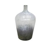 Ivyline Verre Stem Frosted Vase - Atlantic blue