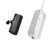 iWALK Mini Portable Charger 4500mAh,USB-C 20W Power Bank & Portable Charger Station