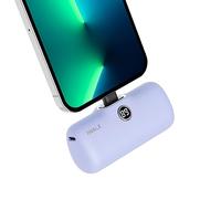 iWALK Portable Charger 4800mAh Power Bank Small and Cute Battery Pack Fast Charging power bank Compatible with iPhone 14/14 Plus/14 Pro/14 Pro Max/13/12/11 /XS/XR/X/8/7/6/Plus and More,Purple