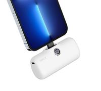 iWALK Portable Charger 4800mAh Power Bank Small and Cute Battery Pack Fast Charging power bank Compatible with iPhone 14/14 Plus/14 Pro/14 Pro Max/13/12/11 /XS/XR/X/8/7/6/Plus and More,White