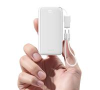 iWALK Portable Charger, Ultra Small 10,000mAh 30W PD Power Bank, USB C in&Out Fast Charging Battery Pack with Stand, Travel Essential Phone Powerbank for iPhone 17/16/15 Pro Max, Samsung S25/S24