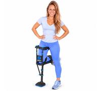 iWALK3.0 - The Original Hands Free Knee Crutch - Alternative to Crutches and Knee Scooters - iWALK Replaces Crutches for Adults - Peg Leg Crutch For Lower Leg Injuries Only