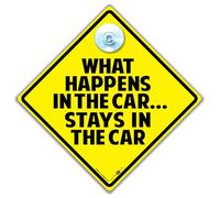 iwantthatsign.com What Happens in the Car Stays in the Car Car Sign