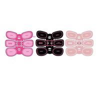 iWarmbase EMS Muscle Stimulator, ABS Trainer Muscle Stimulator, 6 Modes & 19 Intensities Electric Muscle Toner with Fixed Waist Trainer Belt, Six Pack Machine Trainer Full Body Ab/Arm/Hip for Women