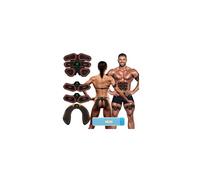 iWarmbase EMS Muscle Stimulator, ABS Trainer Muscle Stimulator, 6 Modes & 19 Intensities, Tactical X Abs Stimulator Full Body Ab/Arm/Hip Trainer for Men Women