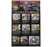 Iwata-Medea Artool Skullz 2 Airbrush Template (Set of 3) White
