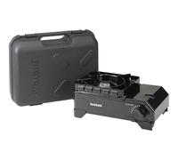 Iwatani Cassette Stove, Gas Tough Maru Jr. Made in Japan, Dutch Oven Compatible, Black