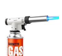 Iwatani International Iwatani PRO2 Culinary Butane Torch for sous vide, Adjustable Flame with Reverse Use for Desserts, Creme Brulee, BBQ and Baking (Butane Fuel Not Included)