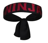 IWATI Polyester Hachimaki Headband - KIDS PARTY Samurai Style, Ninja Shinobi HeadBand For Children/Adults KARATE KID 90cm x 4.75cm NINJA