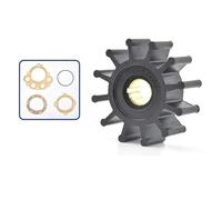 IWBR Inboard Flexible Water Pump Impeller Kit Fit For Sherwood 10077K For CEF 500166 For Onan 132-0379/0132-0498/0541-1519 For JMP 7110 For DJ 08-32-1201