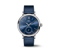 IWC Portofino Automatic Pointer Date Laureus Blue Leather Limited Edition Watch