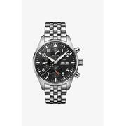 Iwc Schaffhausen Mens Black Iw378002 Pilot's Chronograph Stainless Steel Automatic Watch 1 Size